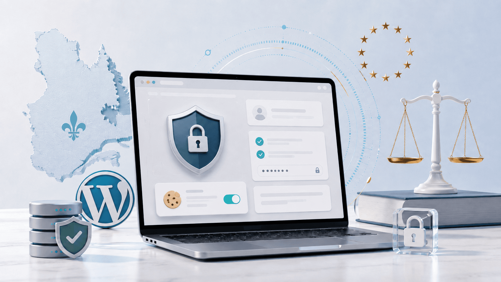 Loi 25 et RGPD Québec : comment mettre votre site WordPress en conformité ?