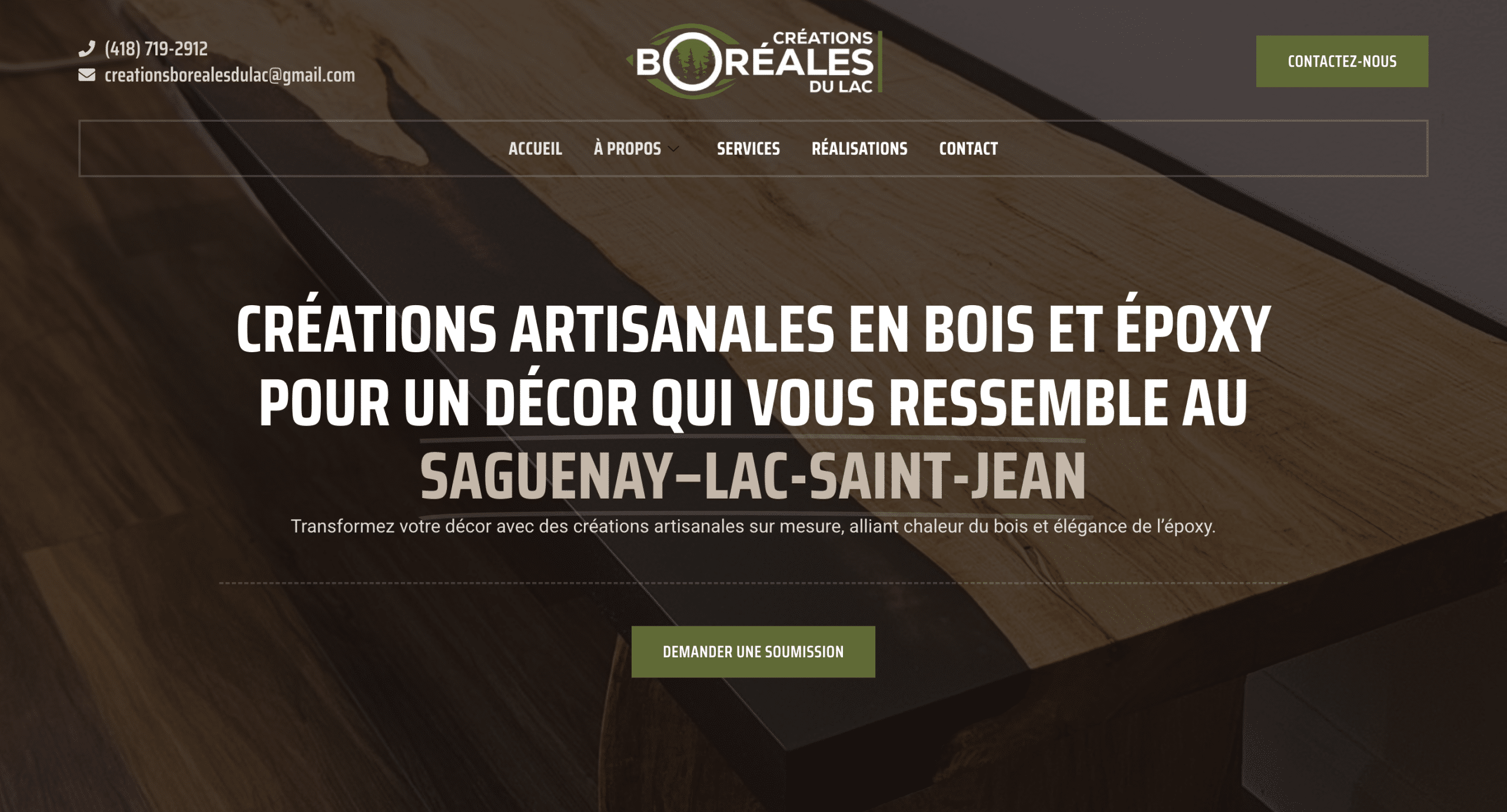 CRÉATION BORÉALES DU LAC